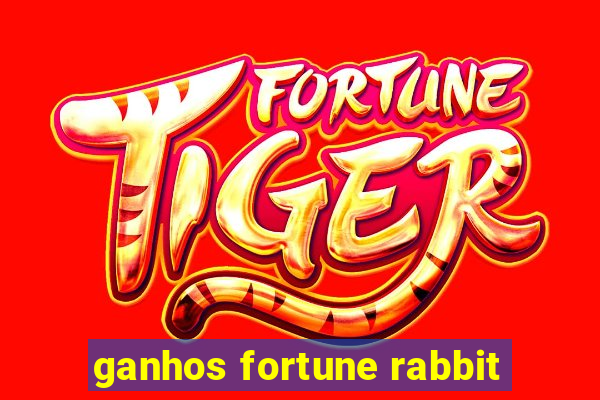 ganhos fortune rabbit